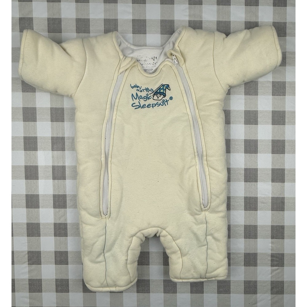 Baby Merlin's Magic Sleepsuit Large 6-9 Months Yellow Sleep Sack